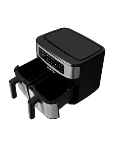 FREIDORA AIRE CALIENTE DOBLE 9 LITROS 2600W PANTALLA TACTIL MUVIP