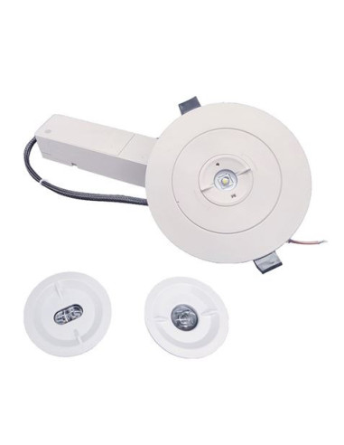 LUZ DE EMERGENCIA EMPOTRABLE 330LUMENS 6000K ELBAT