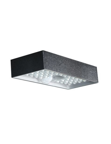 APLIQUE LED SOLAR MODERN 6W 900LM NEGRO ELBAT