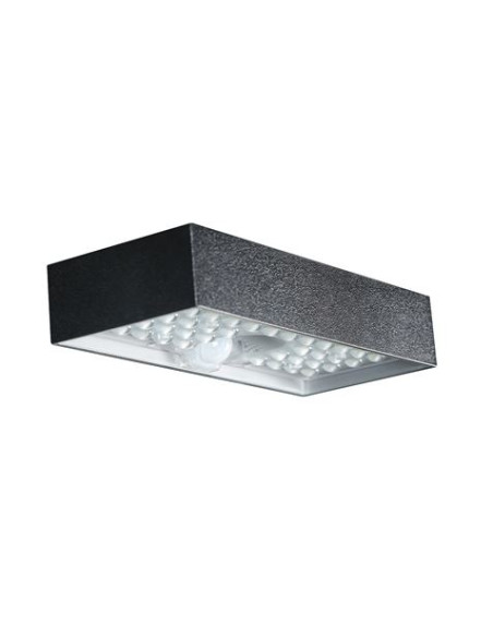 APLIQUE LED SOLAR MODERN 6W 900LM NEGRO ELBAT
