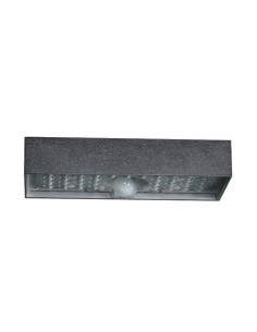 APLIQUE LED SOLAR MODERN 6W 900LM NEGRO ELBAT 2
