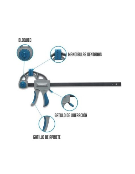 SARGENTO APRIETE 12\"/300 MM 2PCS FONTASTOCK