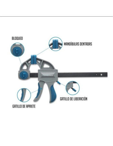 SARGENTO APRIETE 6\"/150 MM 2PCS FONTASTOCK