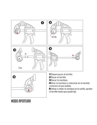 SARGENTO APRIETE 6\"/150 MM 2PCS FONTASTOCK