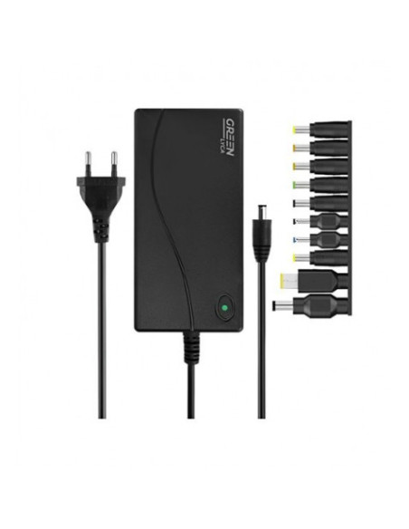 CARGADOR UNIVERSAL CON 10 PUNTAS MAX 90W G-1266 GREEN LYCA
