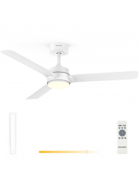 VENTILADOR DE TECHO 30W 47\" CON LED Y MANDO 18W SKYEASY47 GRUNKEL
