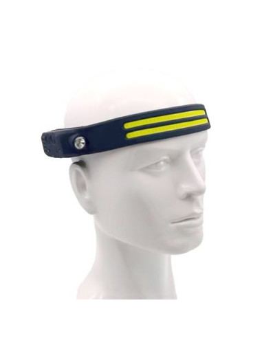 LINTERNA LED DE CABEZA FRONTAL LED 800LM + 200LM Y SENSOR DE MANOS ELBAT