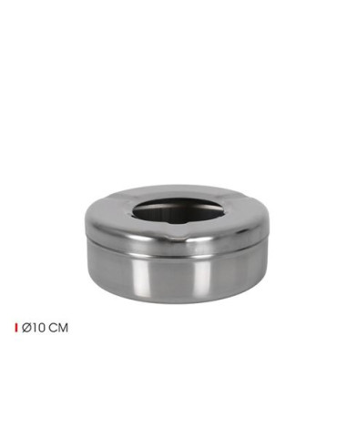 CENICERO AGUA DE ACERO INOX 10CM CONFORTIME