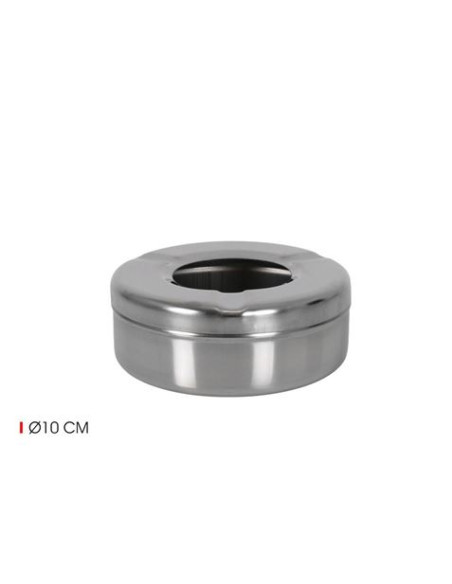 CENICERO AGUA DE ACERO INOX 10CM CONFORTIME