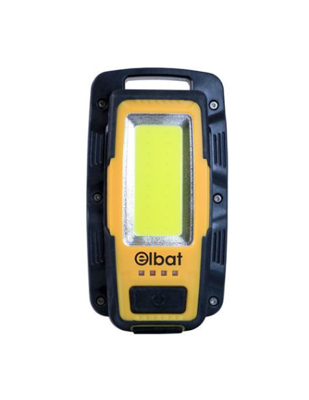 LINTERNA LED RECARGABLE | GANCHO E IMÁN | COB 8W 600LM ELBAT