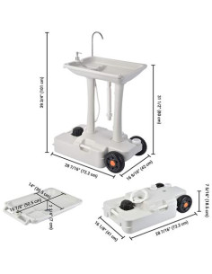 LAVABO PORTÁTIL 30 LITROS MUVIP 2