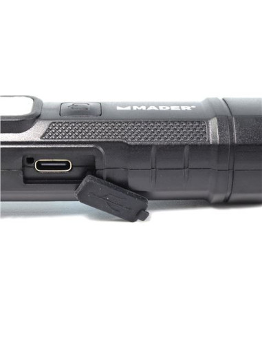 LINTERNA LED RECARGABLE 300LM + 260LM MADER