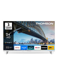 TELEVISOR BLANCO LED HD 24 | WIFI | BLUETOOTH | SMART TV | 12V THOMSON