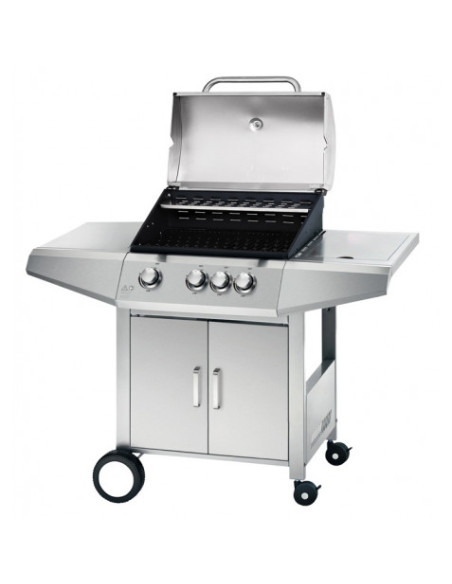 BARBACOA GAS INOX 4 FUEGOS MUVIP