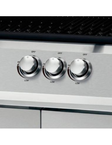 BARBACOA GAS INOX 4 FUEGOS MUVIP