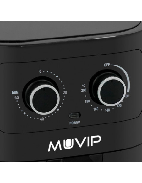 FREIDORA AIRE CALIENTE 4.5 LITROS 1600W MUVIP