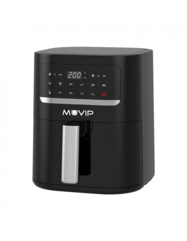 FREIDORA AIRE CALIENTE 4.5 LITROS 1600W PANTALLA TACTIL MUVIP