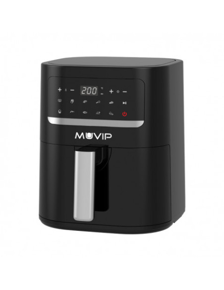 FREIDORA AIRE CALIENTE 4.5 LITROS 1600W PANTALLA TACTIL MUVIP