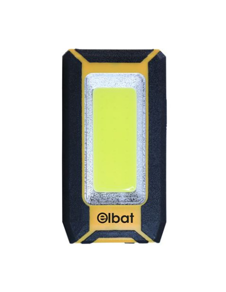 LINTERNA LED RECARGABLE | GANCHO E IMÁN | COB 8W 500LM ELBAT