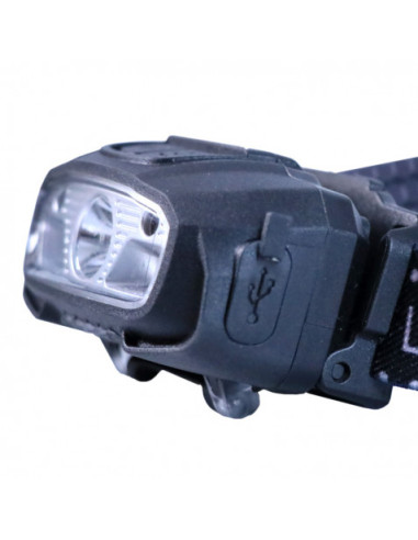 LINTERNA LED DE CABEZA FRONTAL LED 220LM | DETECCIÓN MANOS ELBAT