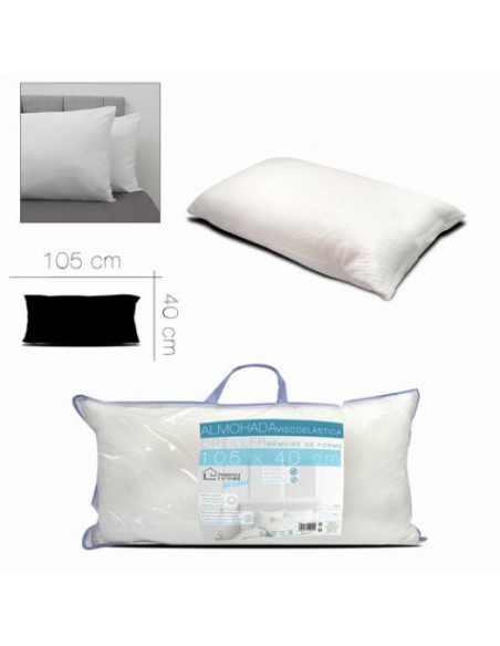 ALMOHADA VISCOELASTICA 105X40CM URBAN LIVING