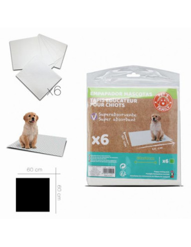 PACK 6 EMPAPADORES PARA CACHORROS