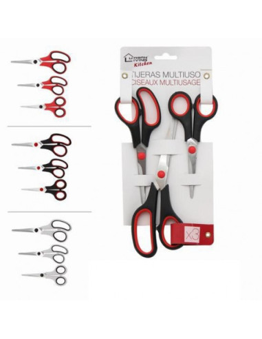 PACK 3 TIJERAS MULTIUSOS URBAN LIVING