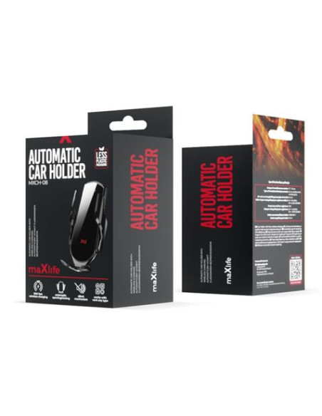 SOPORTE PARA COCHE PARA REJILLA AUTOMATICO INDUCCION MXCH-08 MAXLIFE