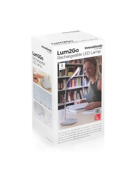 LAMPARA FLEXO LED MESA FLEXIBLE INNOVAGOODS