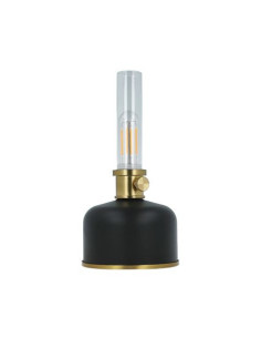 LAMPARA LED RETRO ESTILO LAMPARA DE GAS NEGRO FOREVER