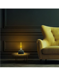 LAMPARA LED RETRO ESTILO LAMPARA DE GAS NEGRO FOREVER 2