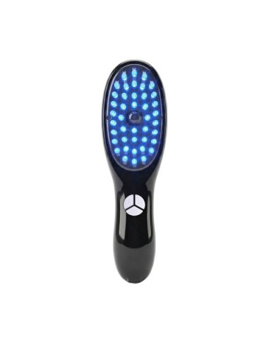 CEPILLO PARA MASAJE DE CABEZA CON FUNCION VAPOR Y LUZ NEGRO MARIELLE
