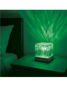 LAMPARA PROYECTOR CON LUZ EFECTO AURA 16 COLORES Y MANDO A DISTANCIA 2