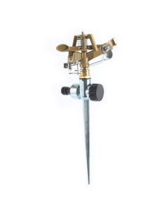ASPERSOR DE RIEGO METÁLICO 360º 3/4\" MADER 2