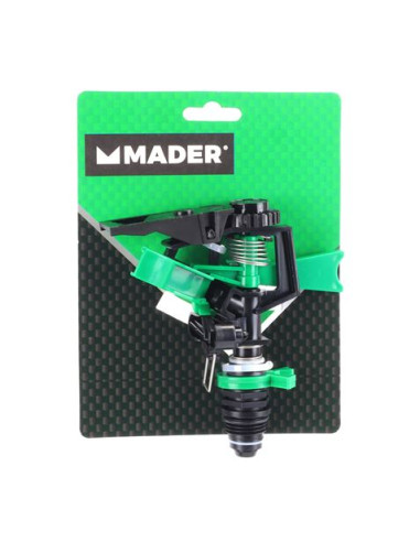 ASPERSOR DE RIEGO PLÁSTICO 1/2\" MADER