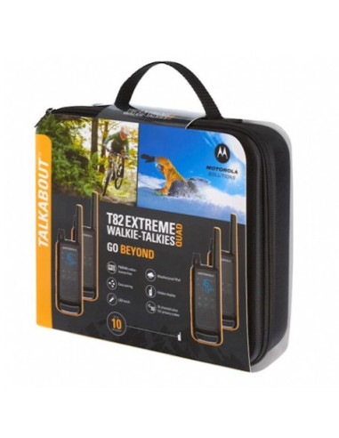 PACK 4 WALKIE-TALKIE MOTOROLA T82 EXTREME