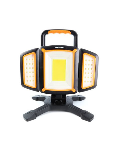 FOCO LED BATERÍA 15W + 36 LED PLEGABLE MADER