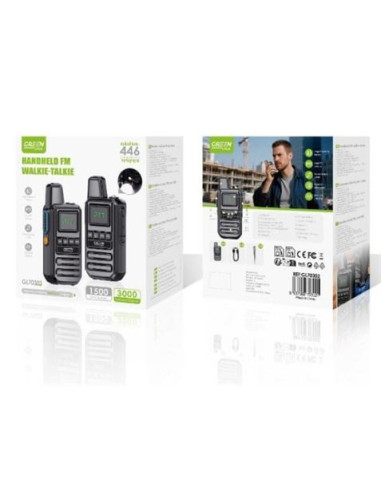 PACK 2 WALKIE-TALKIE GENX 446MHZ 3KM