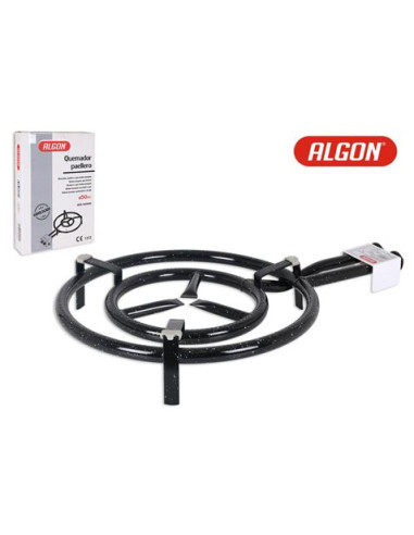QUEMADOR DE ACERO 50CM PARA PAELLERO GAS ALGON