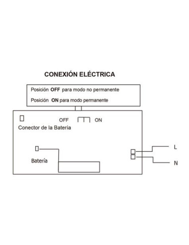 LUZ DE EMERGENCIA 300 LUMENES 6000K ELBAT