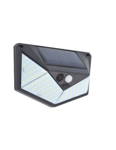 APLIQUE LED SOLAR 250LM ILUMINACIÓN 3 CARAS NEGRO ELBAT 2