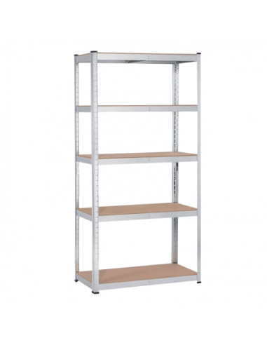 ESTANTERIA GALVANIZADA 5 BALDAS 180X90X40CM BLIM