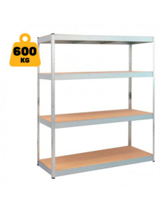 ESTANTERIA GALVANIZADA 4 BALDAS 180X160X60CM BLIM