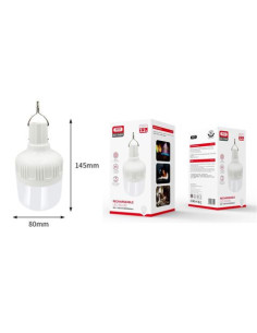 LINTERNA LED RECARGABLE 300LM + 260LM MADER