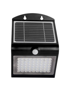 APLIQUE LED SOLAR 4W 500LM DOBLE ILUMINACIÓN NEGRO ELBAT 2