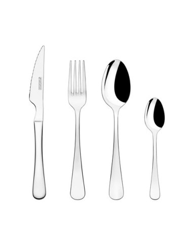 SET 24 CUBIERTOS ACERO INOX TRIESTE MONIX