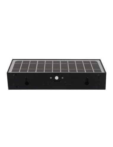 APLIQUE LED SOLAR MODERN 6W 800LM NEGRO ELBAT