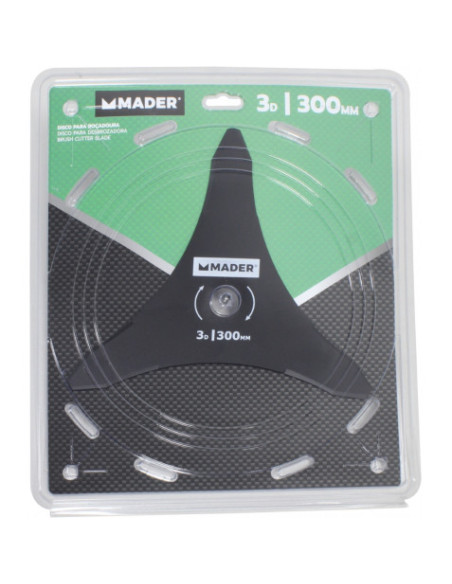 DISCO PARA DESBROZADORA 3D 300MM MADER