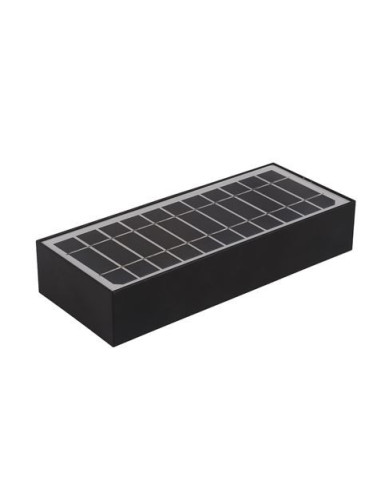 APLIQUE LED SOLAR MODERN 6W 800LM NEGRO ELBAT