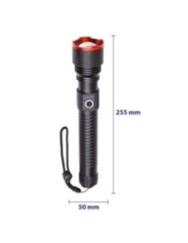 LINTERNA LED ALTA POTENCIA RECARGABLE USB TIPO C 20W 6000MAH F.BRIGHT